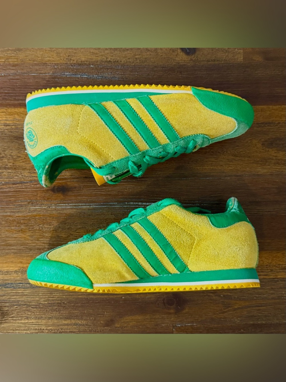 Adidas Vintage Kick Leopards of Zaire Suede RARE GRAIL - Men Size 6 BEATER
